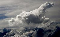 Art & Creativity: clouds formation creates a horse