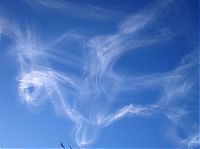 Art & Creativity: clouds formation creates a horse