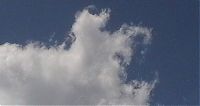 Art & Creativity: clouds formation creates a horse