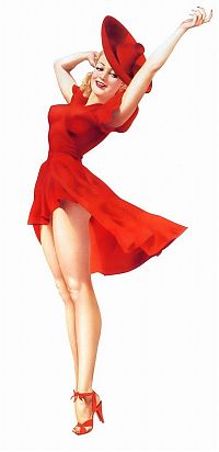 TopRq.com search results: Pin-up girls by Alberto Vargas