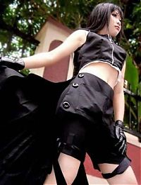 Art & Creativity: cosplay girl wearing tifa lockheart costume