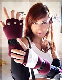 Art & Creativity: cosplay girl wearing tifa lockheart costume