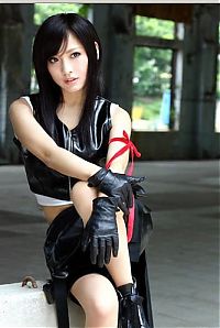 TopRq.com search results: cosplay girl wearing tifa lockheart costume