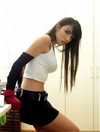 TopRq.com search results: cosplay girl wearing tifa lockheart costume