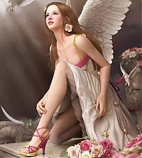 Art & Creativity: computer graphics digital painting girl illustration