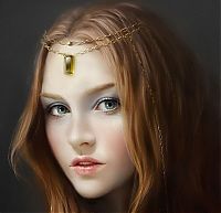Art & Creativity: computer graphics digital painting girl illustration