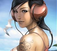 Art & Creativity: computer graphics digital painting girl illustration