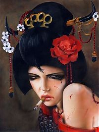 TopRq.com search results: Smoking girl by Brian M. Viveros