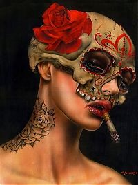 TopRq.com search results: Smoking girl by Brian M. Viveros