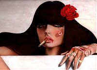 TopRq.com search results: Smoking girl by Brian M. Viveros