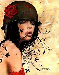 TopRq.com search results: Smoking girl by Brian M. Viveros