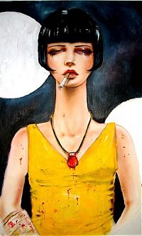 TopRq.com search results: Smoking girl by Brian M. Viveros