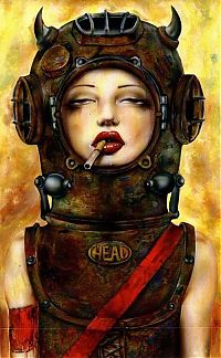 TopRq.com search results: Smoking girl by Brian M. Viveros