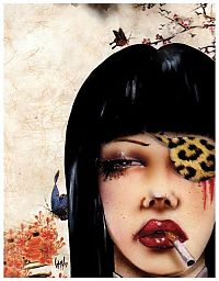 TopRq.com search results: Smoking girl by Brian M. Viveros