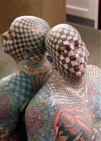 Art & Creativity: facial tattoo