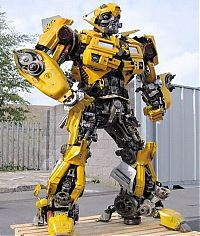 Art & Creativity: Bumblebee transformer