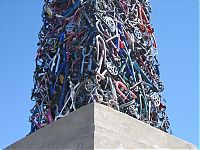Art & Creativity: Bicycle obelisk by Mark Grieve and Ilana Spector