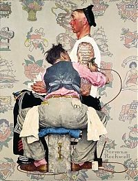 TopRq.com search results: Retro photography paintings by Norman Rockwell