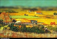 TopRq.com search results: Vincent Van Gogh's painting with tilt-shift effect