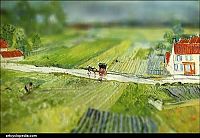 TopRq.com search results: Vincent Van Gogh's painting with tilt-shift effect