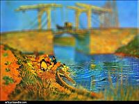 Art & Creativity: Vincent Van Gogh's painting with tilt-shift effect