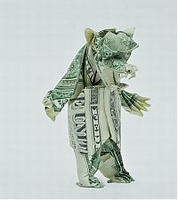 Art & Creativity: money origami