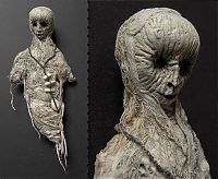 Art & Creativity: Creepy mummy dolls by Shain Erin