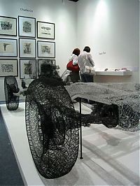 Art & Creativity: Chicken wire sculptures by Shi Jindian