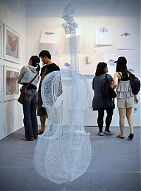 TopRq.com search results: Chicken wire sculptures by Shi Jindian