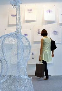 TopRq.com search results: Chicken wire sculptures by Shi Jindian