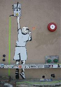 TopRq.com search results: Graffiti drawings by Banksy