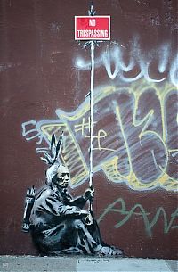 Art & Creativity: Graffiti drawings by Banksy