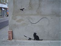 Art & Creativity: Graffiti drawings by Banksy