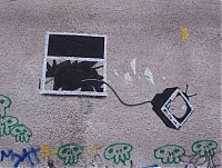 Art & Creativity: Graffiti drawings by Banksy