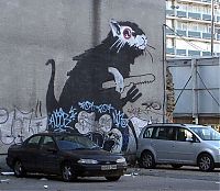 TopRq.com search results: Graffiti drawings by Banksy