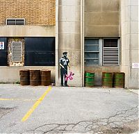 TopRq.com search results: Graffiti drawings by Banksy