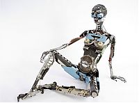 TopRq.com search results: sculpture made out of typewriter parts