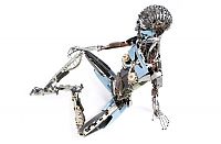 TopRq.com search results: sculpture made out of typewriter parts