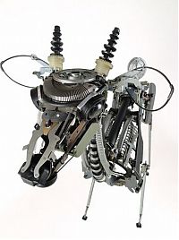 TopRq.com search results: sculpture made out of typewriter parts