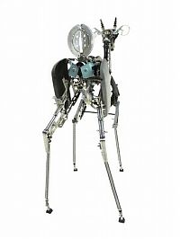 Art & Creativity: sculpture made out of typewriter parts