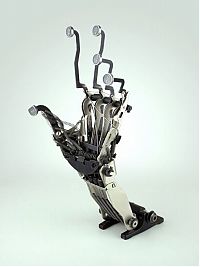 TopRq.com search results: sculpture made out of typewriter parts