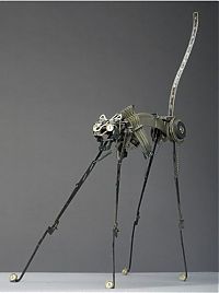 TopRq.com search results: sculpture made out of typewriter parts