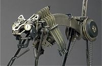 TopRq.com search results: sculpture made out of typewriter parts