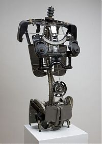 TopRq.com search results: sculpture made out of typewriter parts