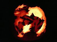 Art & Creativity: pokemon pumpkin