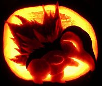 Art & Creativity: pokemon pumpkin