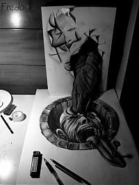 Art & Creativity: 3D drawings by 17-year-old Chilean artist Fredo