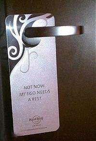 Art & Creativity: do not disturb signs