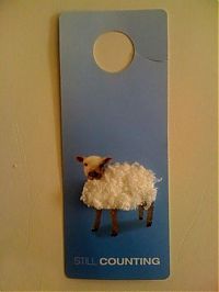 Art & Creativity: do not disturb signs