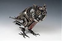 Art & Creativity: Car parts art by James Corbett